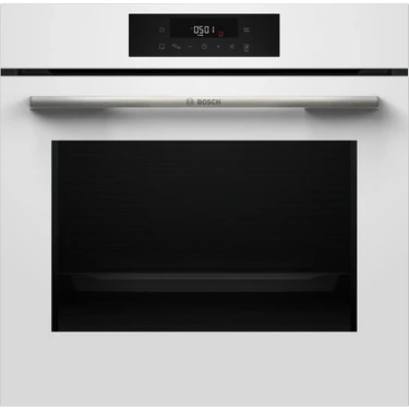 Bosch Beyaz 3 Lü Ankastre Set 577 ( HJG852YW0T - POP7C2P31O - DWK63PJ20T  ) 67CM Ocak - 3D Fry Hava