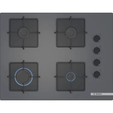Bosch POP7C9P31O Serie 4, 67 Cm, Sert Cam, Antrasit Gri, Gazlı