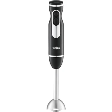 Sinbo SHB-7513 El Blenderi Gümüş | Paslanmaz Çelik, Ayarlanabilir Hız, Güçlü