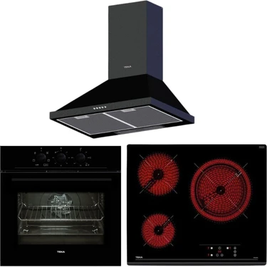 Teka Ankastre Set Siyah ( He 715 Bk – Tz 6316 – Dbt 60