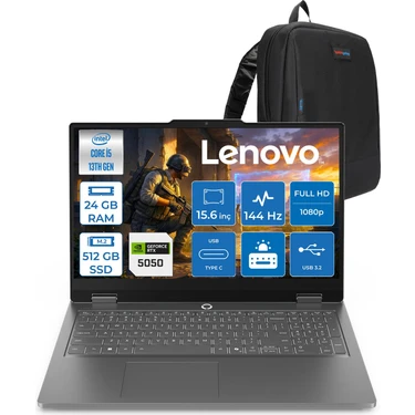 Lenovo Loq Essential 15IRX11 Intel Core I5 13450HX 24GB Fiyatı