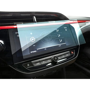Ael-Tech Opel E-Corsa Makyajlı Kasa Uyumlu 10 Inç Navigasyon 9h Nano Ekran Koruyucu