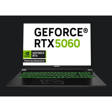 Monster Tulpar T6 V3.3.10 Intel Core I7 13700HX 24 GB Ram 1tb SSD Rtx 5060 Windows 11 Pro 16" Fhd+