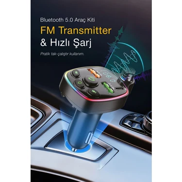Kensa Araç Fm Radyo Transmitter Çakmaklık