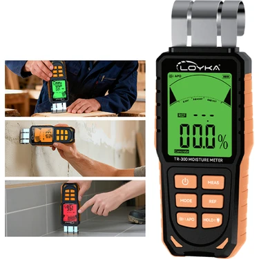 Loyka TR-300 Ahşap ve Yapı Malzemesi Nem Ölçer | Deri ve Kağıt