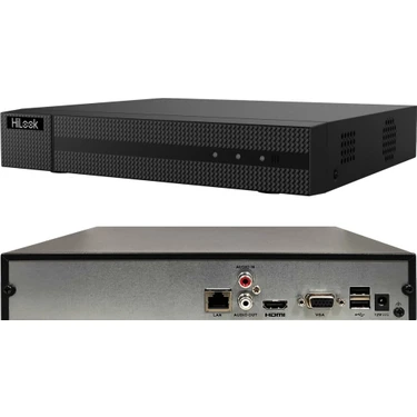 Kaia Life Hılook NVR-116MH-C, 16KANAL, 8mpix, H265+, 1 HDD Desteği, 1080P Kayıt, 160MBPS Bant