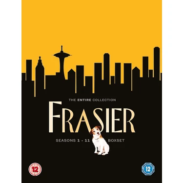 Heugers Frasier Complete Collection Yeniden Paketlenmiş Sürüm Boxset Seasons 1 -