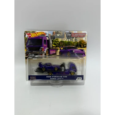 ミニカー RWB PORSCHE 930 AERO LIFT #17 Hot Wheels Premium Team Transport #17 Rwb Porsche 930 Aero Fiyatı