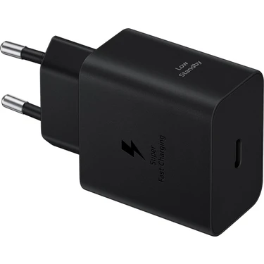 Samsung EP-T4511N Type-C 45W Süper Hızlı Şarj Cihazı Adaptörü Kablosuz Başlık (Samsung Türkiye