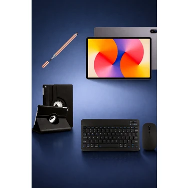 Huawei Matepad Se 11" 6gb 128GB Gri Tablet+Gold Kalem+Siyah Klavye ve Mouse Set+Siyah