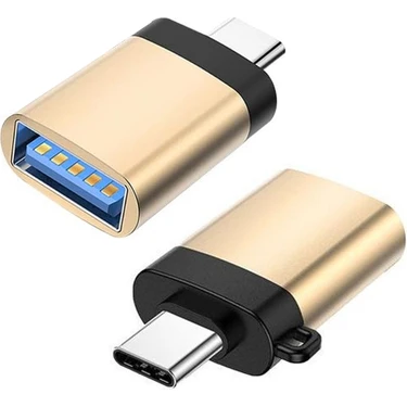LUNATIC-3826 Usb-A To Type-C Otg USB C Tipi Çevirici Adaptör USB 3.0 Süper Hız, 5 Gbps'ye Kadar