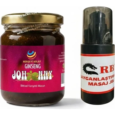 Johnney Keçiboynuzu Çakşır Ginseng Ilaveli Formen Macun 240GR Ve