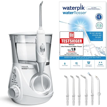 Waterpik Wp 660 Şarjlı Ağız Duşu Beyaz Renkli Orta Sert Fiyatı