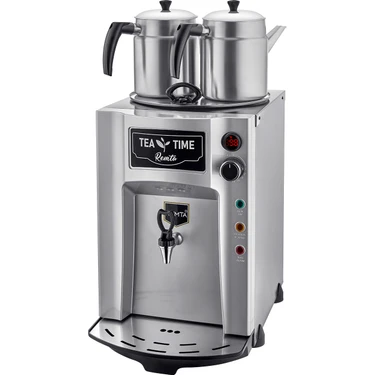 Remta 2 Demlikli 15 Lt Premium Jumbo Çay Makinesi Gri -
