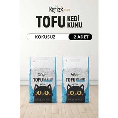 Reflex Plus Kokusuz Tofu Kedi Kumu 7 L x 2