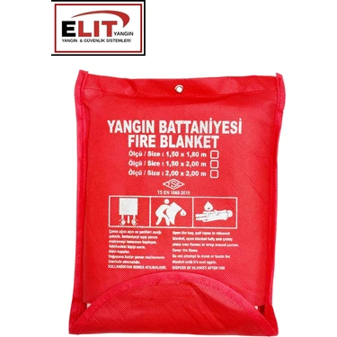Elit Yangın Battaniyesi 150X180
