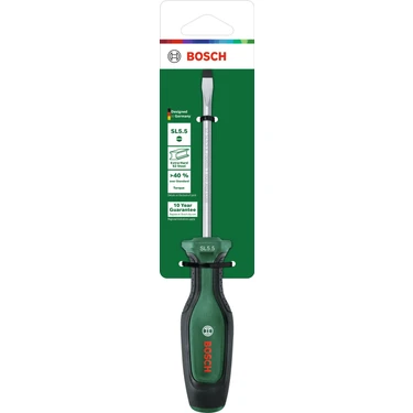 Bosch Tornavida Screwdriver Slotted SL5.5 x