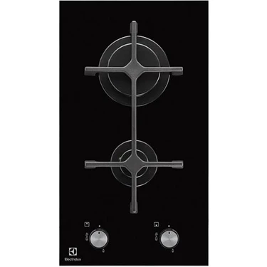 Electrolux EGC3322NVK 30 cm 2 Gözlü Domino Siyah