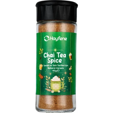 Hayfene Chai Tea Latte Baharat Karışımı - 50 g Yüksek Kaliteli Türkiye'ye Özel