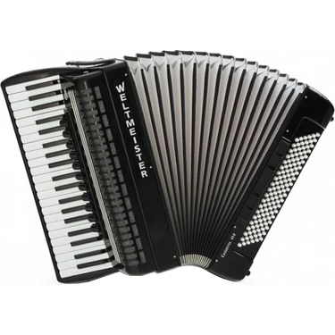 Weltmeister Cassotto 41/120 Akordeon (Siyah) | 120 Bas Profesyonel Konser