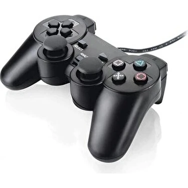 Torima Dualshock Titreşimli Analog USB PC Oyun Kolu Kablolu Bağlantı ile Yüksek Hassasiyet ve