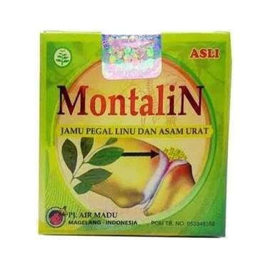 Genel Tedarik Montalin Orijinal Barkodlu Ürün Kapsül Endonezya Sıvı