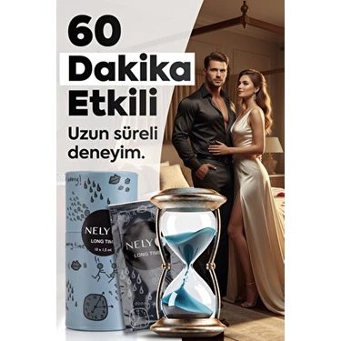 Nely8 Long Time Krem 10 x 1,5 Ml-Hijyenik Kullan At Krem, Uzun Süreli