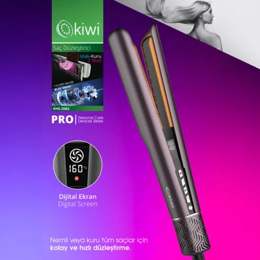 Kiwi KHS-2082 Pro Saç Düzleştirici -