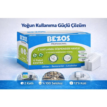 Bezos Professional Extra Z Peçete 12'li