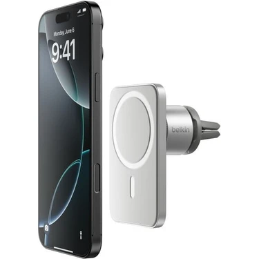 Belkin WIC002BTGR MagSafe Uyumlu Manyetik Araç İçi Telefon Tutucu –