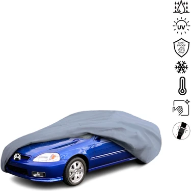ULTRASHOP Honda Civic Sedan (1996-2000) Su Geçirmez Araba Brandası Dış Mekan Oto