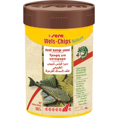 Sera Wels Chips Nature 100