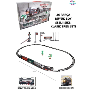 Brother Toys 26 Parça Büyük Boy Pilli Sesli ve Işıklı Klasik Fiyatı