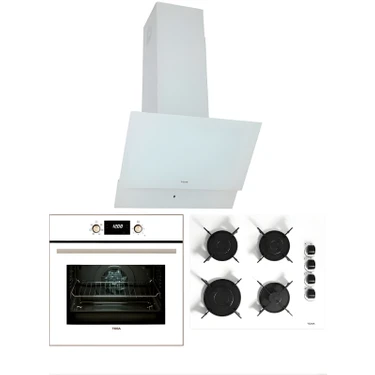 Teka Chef 6 Premium Beyaz Ankastre Set (Atv 60 - Gbe 64002 - HAK627) A Enerji Sınıfı