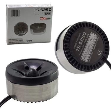 MagicVoice MV-250 TS-S250 40mm 350 Watt Tweeter 8 Ohm Yüksek Performanslı