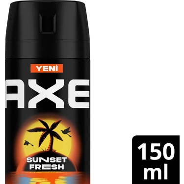Axe Spray Erkek Deodorant Sunset Fresh 150 ml