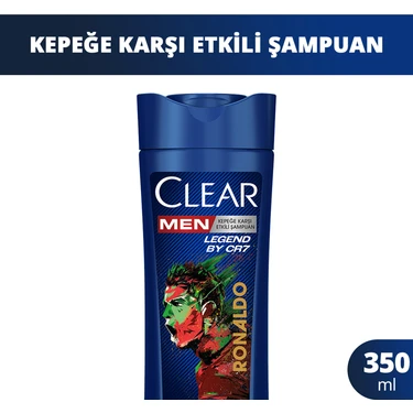 Clear Men Şampuan 350 Ml Legend By Cr7