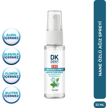 Dkdent Nane Özlü Ağız Kokusu Önleyici Sprey 22