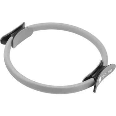 Rebuwo Pilates Çemberi Gri İç Bacak Kalça Sıkılaştırıcı Pilates Ring Ev Tipi Fitness