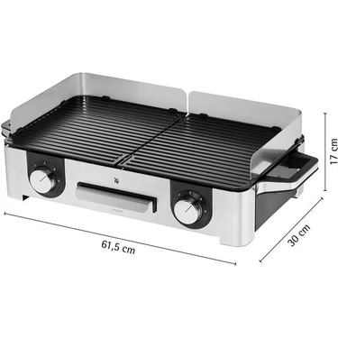 WMF Lono Master Grill 2400W Gri Alüminyum Döküm Malzemeden Fiyatı