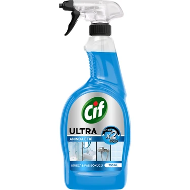 Cif Ultra Sprey Kireç ve Pas Sökücü 750