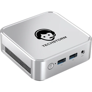 Techstorm SilverPort Pro Intel N100 16gb Ram 500GB Rom WIN11 Pro Mini Masaüstü