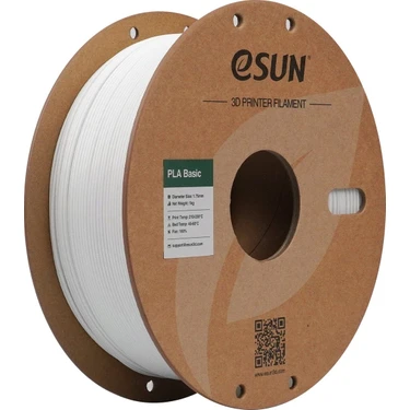 Esun Pla Basic Beyaz Filament 1,75MM 1kg -