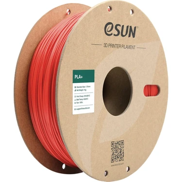 Esun Pla+ Kırmızı Filament 1,75MM 1kg -