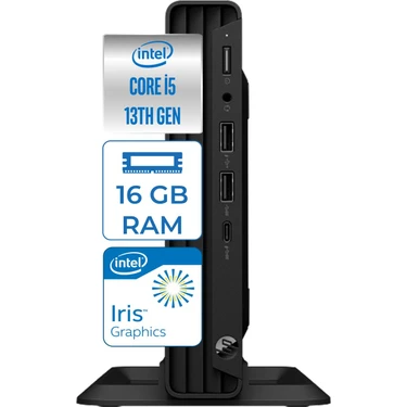 Hp Pro Mini 260 G9 Intel I5 1335U 4,6ghz 16GB 512GB SSD Intel® Iris® Xe Freedos Mini Masaüstü