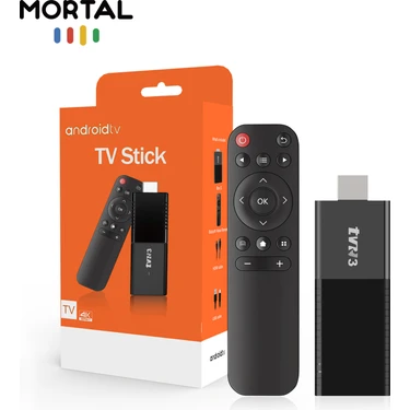 Mo Dou Android Tv Stick 4K Ultra Hd — Akıllı Tv Dönüştürücü, HDMI Tv Box, Kablosuz Wifi Medya