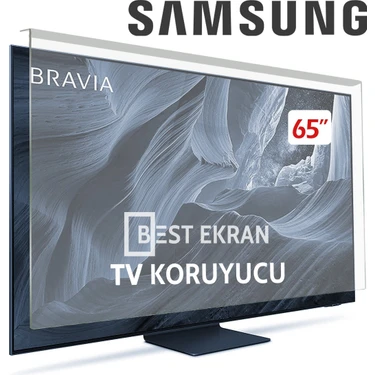 Samsung 65QN70F Tv Ekran Koruyucu - Samsung 65" Inç Kırılmaz QLED Koruyucu