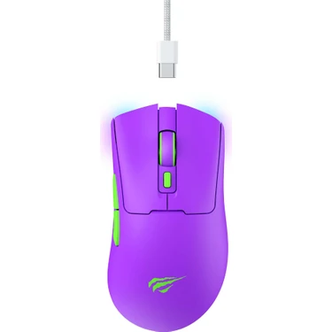 Havit Gamenote MS966WB Profesyonel Rgb Wireless Gaming Oyuncu Mouse 4