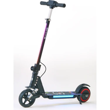 SIMATE YENİ | Elektrikli Çocuk Scooter 130W | 3 Kademe Hız | Ayarlanabilir Gidon | Uzun Menzil |
