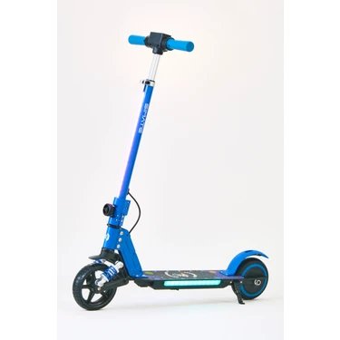 SIMATE YENİ | Elektrikli Çocuk Scooter 130W | 3 Kademe Hız | Ayarlanabilir Gidon | Uzun Menzil |